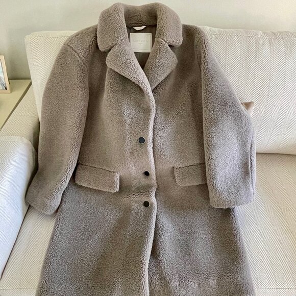 Sosken GITA Oversized Teddy Coat – Size Small - Picture 3 of 11